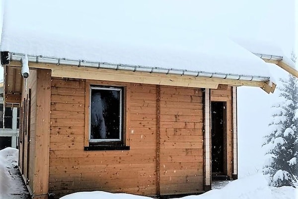 P'tit Chalet: Modern bergappartement aan piste in Le Corbier, 6 pers., huisdieren welkom - thumbnail 2