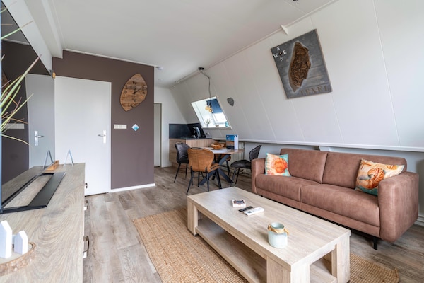 Modern appartement De Anna 222 met infraroodsauna, nabij strand De Koog - thumbnail 4