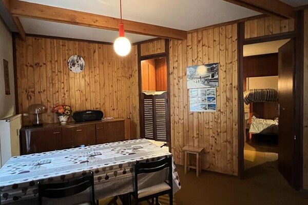 Knus appartement op 300m van de pistes in La Mongie met zuidbalkon - thumbnail 3
