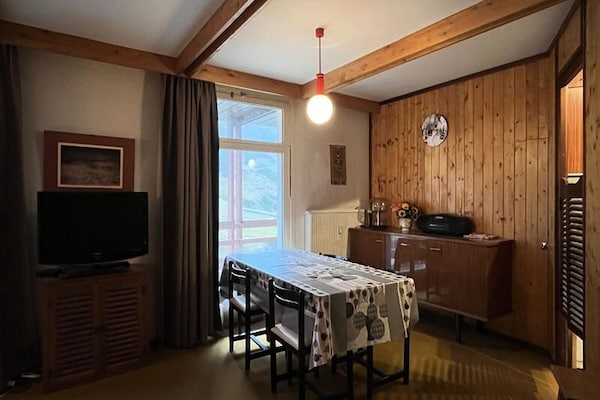 Knus appartement op 300m van de pistes in La Mongie met zuidbalkon - thumbnail 4