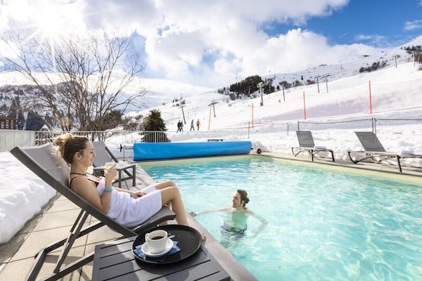 Ski-in/ski-out appartement voor 6 in Les Sybelles met zwembad - thumbnail 2