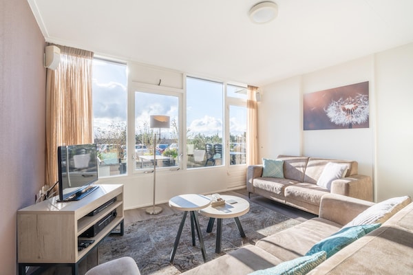 Juliana 074: Luxe 4-persoons appartement op begane grond, 200m van strand - thumbnail 3