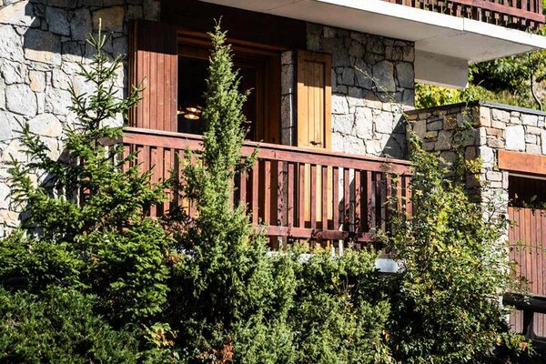 Knus appartement in het hart van Méribel, vlakbij de pistes - thumbnail 2