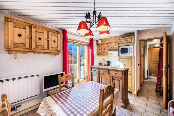 Knus appartement in het hart van Méribel, vlakbij de pistes - thumbnail 4