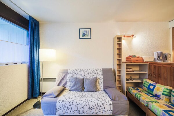 Rustiek appartement op de piste in Flaine Forêt voor 6 personen - thumbnail 4