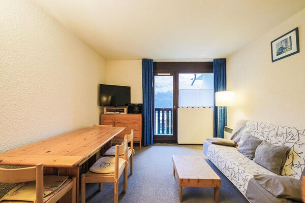 Rustiek appartement op de piste in Flaine Forêt voor 6 personen - thumbnail 5