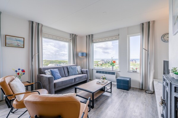 Juliana 100: Panorama-appartement met zeezicht in De Koog - thumbnail 6