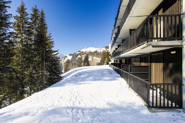 Knus appartement voor 4 in Flaine Forêt, vlakbij de piste - thumbnail 5