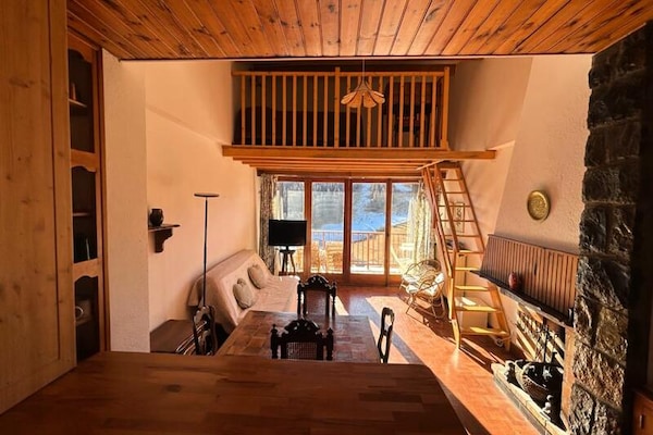 Ruim appartement met terras en bergzicht in Valberg - thumbnail 1