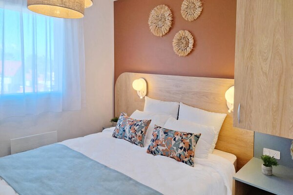 Modern appartement voor 6 personen op 650m van het strand in Mimizan - thumbnail 5