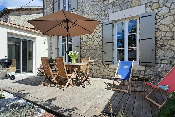 Licht appartement met tuin in La Rochelle, vlakbij haven en strand - thumbnail 4