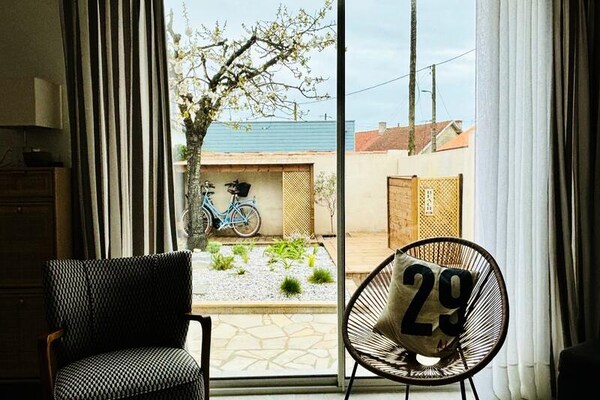 Licht appartement met tuin in La Rochelle, vlakbij haven en strand - thumbnail 6
