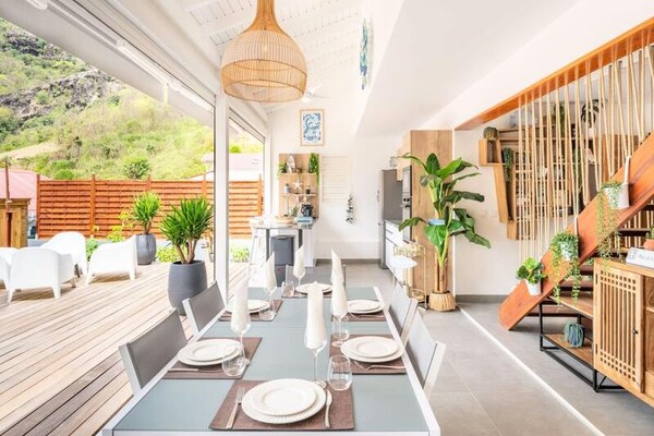 Villa Topaze op Terre-de-Haut: Ruim appartement met privézwembad voor 6 - thumbnail 3