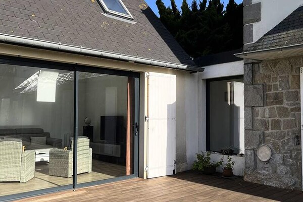 Gerenoveerd appartement op loopafstand van haven Dahouet - thumbnail 1