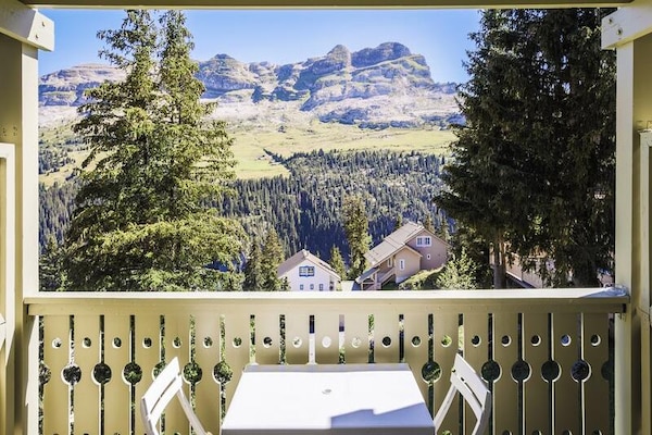 Knus appartement voor 4 personen op 1800m hoogte met uitzicht op de Alpen - thumbnail 5