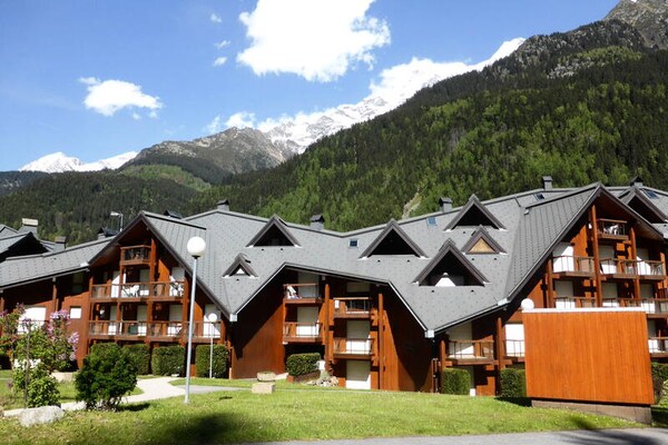 Knusse studio voor 4 personen op 200m van de piste in Les Contamines - thumbnail 1