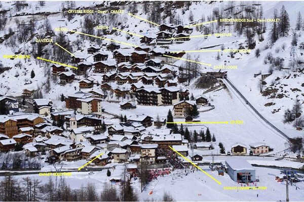 Ruim appartement voor 15 personen in Tignes, direct aan de piste - thumbnail 5