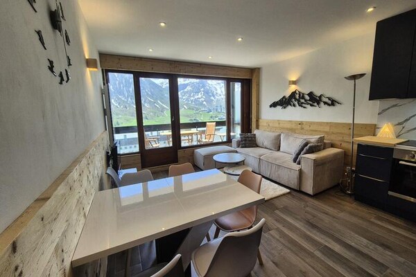 Panoramisch appartement aan de piste in Tignes Le Lac, 4 personen - thumbnail 5