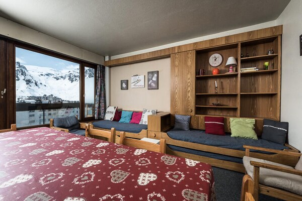 Zonnig appartement voor 7 personen aan de piste in Tignes le Lac - thumbnail 3