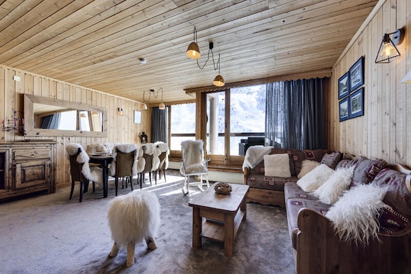 Royaal appartement aan het meer met uitzicht op de Alpen in Tignes Le Lac - thumbnail 2
