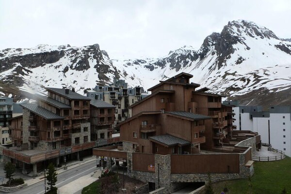 Knusse studio op 300m van de piste met gletsjerzicht in Tignes Val Claret - thumbnail 1