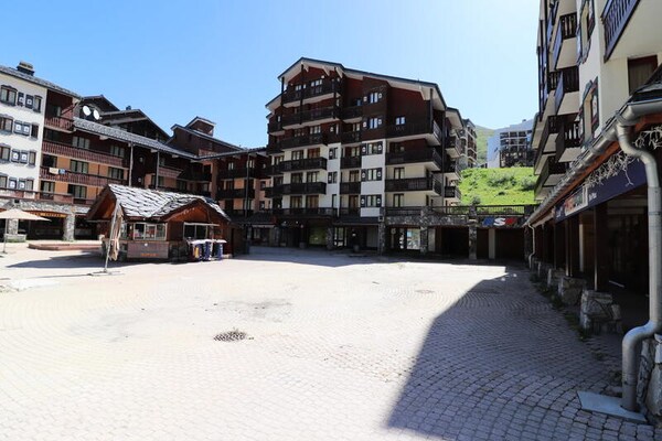 Knusse studio direct aan de piste in Tignes Val Claret - thumbnail 1