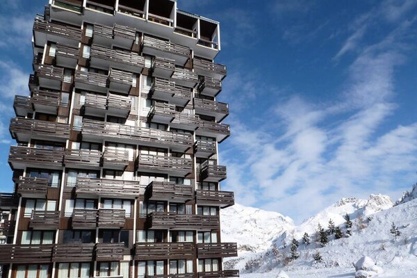 Ski-in/ski-out appartement voor 9 personen op 2100m hoogte in Tignes - thumbnail 1