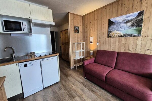 Gezellig appartement op 50m van de piste in Tignes Val Claret - thumbnail 3