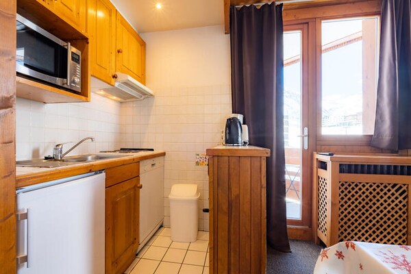 Appartement met zuidbalkon in Tignes Lavachet, vlakbij de piste - thumbnail 4