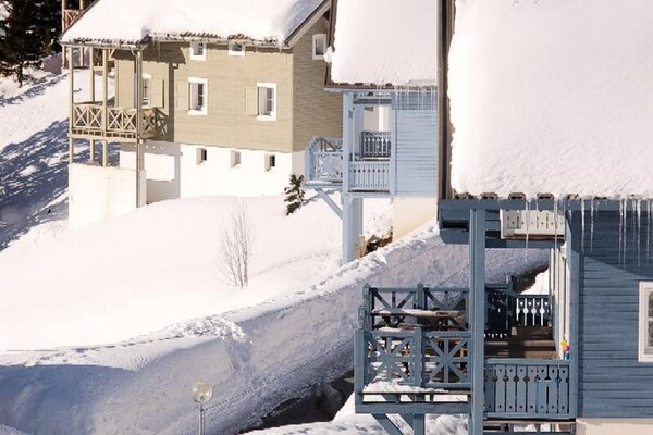 Scandinavisch chalet in Magland voor 8 personen, vlakbij de pistes - thumbnail 3