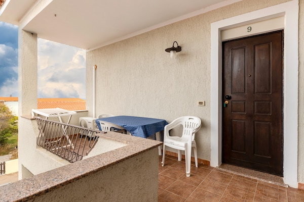 Licht appartement op 150m van strand met zwembad in Valledoria - thumbnail 5