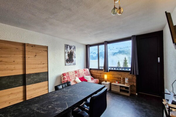 Zonnige studio op 250m van de piste in Flaine Forêt, Grand Massif - thumbnail 5