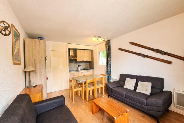Appartement Résidence Gemeaux in Flaine Forêt | 6p, balkon op het zuiden, 250m van liften - thumbnail 5