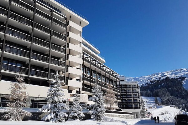 Duplex appartement in Flaine Forêt met zwembad, sauna en uitzicht op de pistes - thumbnail 3