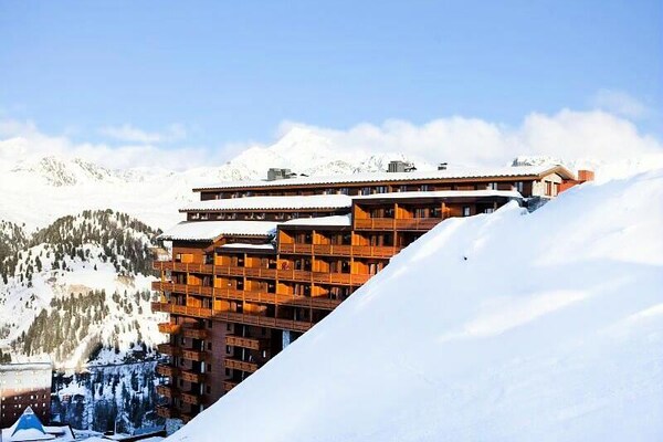 Appartement 6 pers. aan de piste in Aime La Plagne met zwembad - thumbnail 2