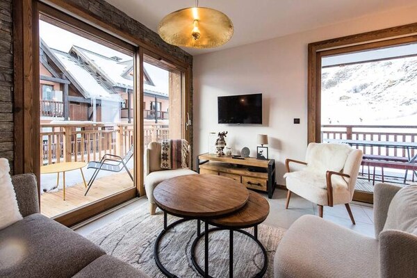 Appartement 6 pers. op 1950m met directe piste-toegang in Valmeinier - thumbnail 3