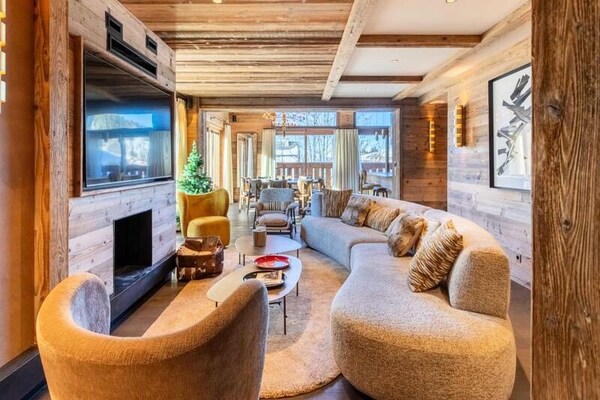 Luxe 5-kamerappartement Méribel Morel, 180m van de lift met panoramisch uitzicht - thumbnail 1