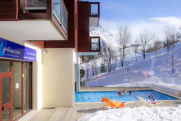 Appartement Résidence Goélia Les Terrasses du Corbier, 8 personen, ski-in/ski-out - thumbnail 2