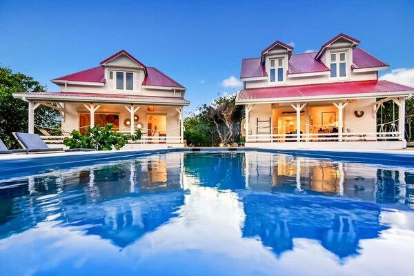 Villa Calypso: 8-persoons oase met panoramisch zeezicht in Saint-Louis - thumbnail 1