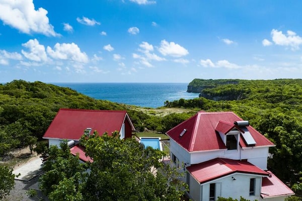 Villa Calypso: 8-persoons oase met panoramisch zeezicht in Saint-Louis - thumbnail 4