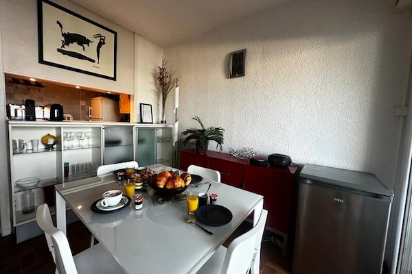 Appartement aan jachthaven Port Camargue met privéponton en 2 slaapkamers - thumbnail 4