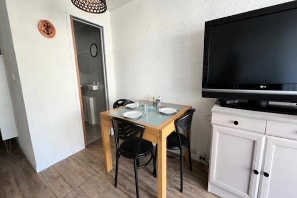 Comfortabel appartement in Résidence Le Lagon Bleu, 5 min van strand Le Grau du Roi - thumbnail 2