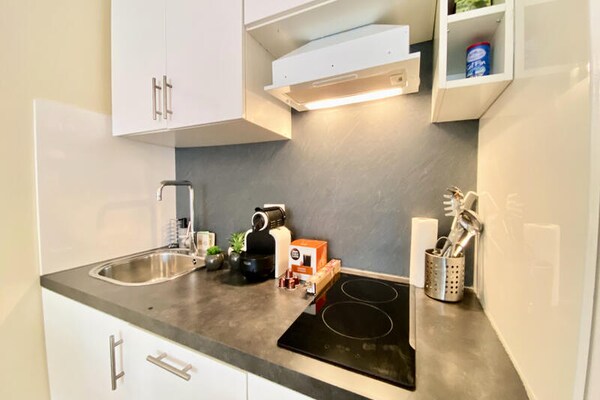 Modern appartement in Cannes, 600m van het strand en de Croisette - thumbnail 3