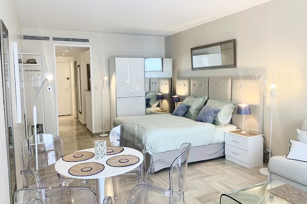 Elegant appartement op 150m van La Croisette in Cannes - thumbnail 1