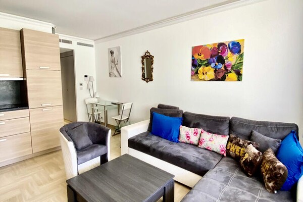 Knus appartement in Cannes, dicht bij zee en Croisette - thumbnail 2
