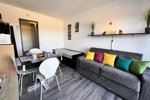 Studio Les Jardins du Port: strand, zwembad en comfort in Port Camargue - thumbnail 2