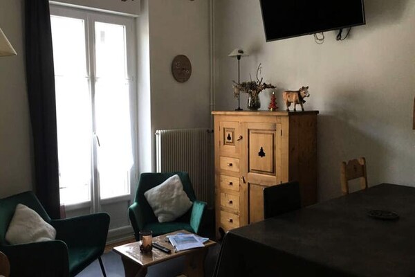 Bergappartement 6p met tuin, uitzicht op bergen en rivier in Mont-Dore - thumbnail 5