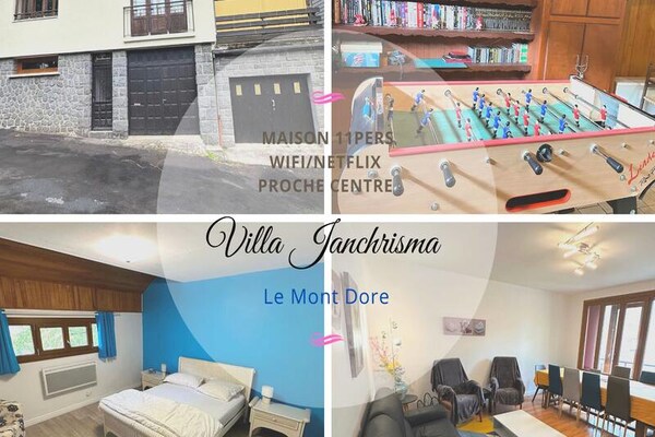 Ruim appartement voor 11 personen met tuin en garage in Mont-Dore - thumbnail 1