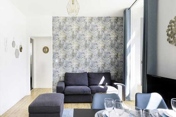 Charmant 3-slaapkamerappartement in La Bourboule, vlakbij thermale baden - thumbnail 1