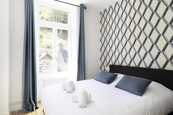 Charmant 3-slaapkamerappartement in La Bourboule, vlakbij thermale baden - thumbnail 4